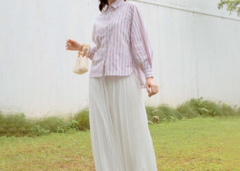 Hijabchic Aleta Stripe Pink Tops: Atasan Muslim Stylish Dengan Diskon Menarik Di Shopee 2025