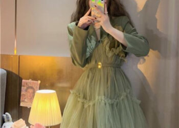 Review Susana Id Dress Korean Style Green Suit Feminim D038 – Tampil Anggun Dengan Diskon Menarik