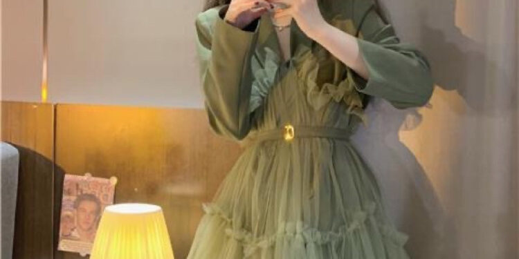 Review Susana Id Dress Korean Style Green Suit Feminim D038 – Tampil Anggun Dengan Diskon Menarik