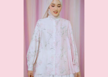 Review Hijabchic Chappel Creme Pink Top – Baju Satin Premium 2025 Dengan Diskon Menarik