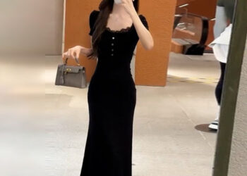 Review Susana Id Dress Skirt B009d: Gaya Elegan Fishtail Hitam Dengan Harga Terjangkau