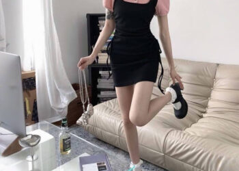 Review Susana Id Mini Dress Polo Collar Korean Style D147: Gaya Modis Dengan Harga Terjangkau Di Shopee