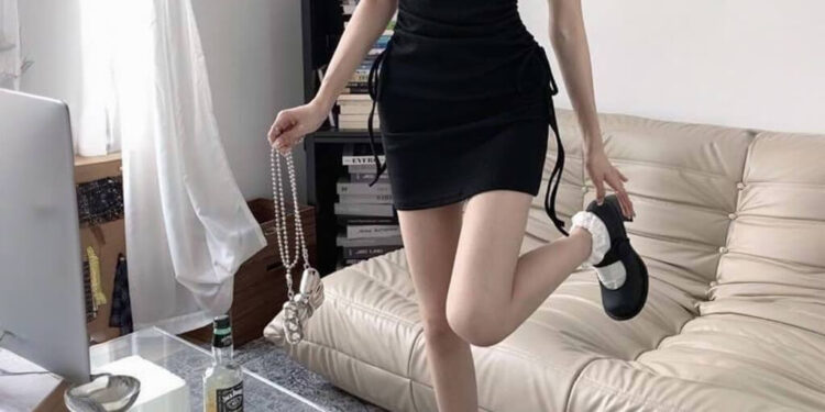 Review Susana Id Mini Dress Polo Collar Korean Style D147: Gaya Modis Dengan Harga Terjangkau Di Shopee