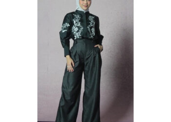 Hijabchic X Tiqasya Kate Pants 2025: Celana Kulot Formal Highwaist Nyaman Dengan Diskon Spesial