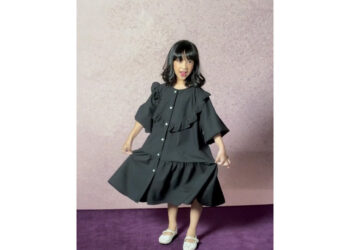 Hijabchic X Tiqasya Callu Girl Dress: Dress Anak Sarimbit Katun Premium Lembut Ruffle Terbaik 2025 Dengan Harga Spesial