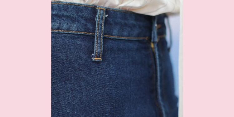 Hijabchic Glenda Denim Pants 2025: Celana High Waist Unfinished Terbaik Dengan Diskon Menarik