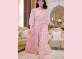 Review Hijabchic X Sabrina Sosiawan Peach Brown Geo Set 2025: Koleksi Fashion Muslim Terbaru Dengan Diskon Menarik