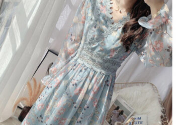 Review Susana Id Korean Floral Vintage Midi Dress Fd075 2025 – Desain Cantik Dan Harga Terjangkau