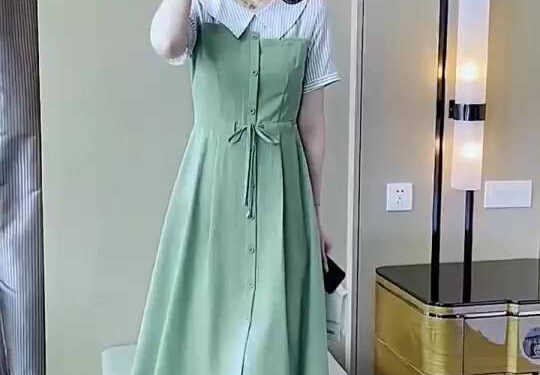 Review Susana Id Summer Fake 2pcs Dress D034: Gaya Musim Panas Yang Terjangkau Dan Nyaman